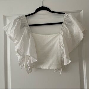 Zara puff sleeve top